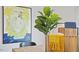 Bright dining area with wood table and modern decor at 316 Leven Dr, Gibsonville, NC 27249