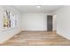 Bedroom with hardwood floors and a large window at 234 Crumpler Rd, Kenly, NC 27542
