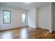 Bright bedroom with hardwood floors and large windows offering natural light at 013 Bartley Holleman Rd # 13, New Hill, NC 27562