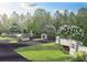 Attractive gated entrance to the community at 013 Bartley Holleman Rd # 13, New Hill, NC 27562