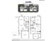 2-story home floor plan showcasing a spacious layout with 4 bedrooms, 3 baths, and a 2-car garage at 734 Apple Churn Dr, Fuquay Varina, NC 27526