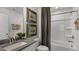 Clean bathroom with tub and shower combo at 730 Apple Churn Dr, Fuquay Varina, NC 27526