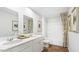 Double vanity bathroom with a tub and shower at 1915 Puffin Dr # 198, Haw River, NC 27258