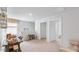 Versatile loft area with desk and seating; leads to bedrooms at 1915 Puffin Dr # 198, Haw River, NC 27258