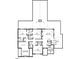 Second-floor plan with multiple bedrooms, media room, and recreation room at 5025 Quail Hollow Dr, Raleigh, NC 27609