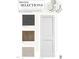 Image showcases interior door selections with various colors and finishes at 370 Bellini Dr, Clayton, NC 27527