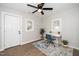 Home office with a desk and chair, perfect for working from home at 617 Orange Heights Loop Rd, Hillsborough, NC 27278