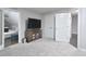 Bonus room features TV and access to additional rooms at 30 Willow Bend Dr, Youngsville, NC 27596