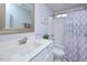 Clean bathroom with shower/tub combo at 30 Willow Bend Dr, Youngsville, NC 27596