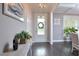 Bright and spacious entryway with hardwood floors and natural light at 30 Willow Bend Dr, Youngsville, NC 27596