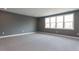 Spacious bonus room with grey walls and carpet flooring at 370 Bellini Dr, Clayton, NC 27527