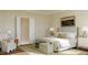 Bright bedroom with ensuite bathroom access at 2606 Marchmont St # 102, Raleigh, NC 27608