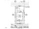Plot plan showing a 7,093 sq ft lot with a 2-car garage and covered porch at 1024 Dillon Lake Dr, Knightdale, NC 27545