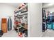 Large walk-in closet with ample shelving and hanging space at 52 E Piston Pt, Clayton, NC 27520