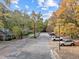 Townhouse community parking lot in the fall at 3158 Morningside Dr, Raleigh, NC 27607