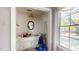 Bathroom with white vanity and window at 3158 Morningside Dr, Raleigh, NC 27607
