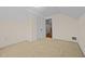 Bedroom with double door and carpet flooring at 9847 Snow Camp Rd, Snow Camp, NC 27349