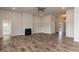 Spacious living room with fireplace and hardwood floors at 100 Lemon Drop Ln, Franklinton, NC 27525