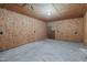 Unfinished storage room with concrete floor at 2494 Joel Johnson Rd, Lillington, NC 27546