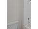 Bathroom with shower and white subway tile at 2105 Gentry Rd, Wake Forest, NC 27587