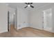 Spacious bedroom with access to a full bathroom and hallway at 2105 Gentry Rd, Wake Forest, NC 27587