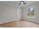 Charming bedroom with hardwood floors and access to a bathroom at 2105 Gentry Rd, Wake Forest, NC 27587