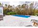 Enjoy this refreshing pool with expansive patio at 204 Harvest Ln, Pittsboro, NC 27312