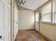 Front entry with tile flooring and coat closets at 715 E Broad St, Fuquay Varina, NC 27526