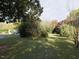 Spacious backyard offering a large green space at 715 E Broad St, Fuquay Varina, NC 27526