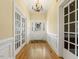 Bright and spacious entryway with hardwood floors at 715 E Broad St, Fuquay Varina, NC 27526