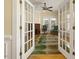 Cozy sitting room with fireplace and hardwood floors at 715 E Broad St, Fuquay Varina, NC 27526