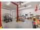 Bright and well-equipped workshop with gym area at 143 Rawhide Dr, Louisburg, NC 27549