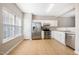Kitchen with stainless steel appliances and white cabinets at 254 Linden Park Ln Ln, Cary, NC 27519