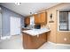 Kitchen with granite countertops and ample cabinet space at 7916 River Dare Ave, Youngsville, NC 27596