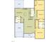 One-story house floor plan, Primary suite at 801 River Rd, Selma, NC 27576