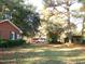Long driveway leading to the home and detached garage at 6349 Elevation Rd, Benson, NC 27504