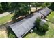 Aerial view of house and surrounding area at 6383 Elevation Rd, Benson, NC 27504