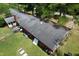 Aerial view showing house and large lot at 6383 Elevation Rd, Benson, NC 27504