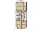 Second floor features 3 bedrooms, 2 baths, laundry, and deck access at 901 Myers Point Dr # 17, Morrisville, NC 27560