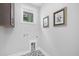 Laundry room with washer/dryer hookups and tile floor at 901 Myers Point Dr # 17, Morrisville, NC 27560