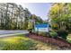 Church Street Park entrance sign and landscaping at 901 Myers Point Dr # 17, Morrisville, NC 27560
