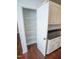 Open pantry with wire shelving at 6220 Sweden Dr, Raleigh, NC 27612