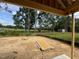 Covered patio overlooking a tranquil pasture with cattle at 2401 Terri Creek N Dr # 08, Fuquay Varina, NC 27526