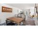 Open kitchen with island, granite countertops, and stainless steel appliances at 125 Holmes Corner Dr, Smithfield, NC 27577