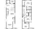 Two-story home featuring 3 bedrooms, a living room, and a covered patio at 125 Holmes Corner Dr, Smithfield, NC 27577