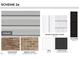 Exterior design scheme with gray siding, white trim, and black shutters at 241 Holton St, Smithfield, NC 27577