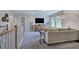 Loft with sectional sofa, TV and built-ins at 904 Delano Dr, Knightdale, NC 27545