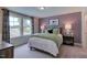 Youth bedroom with a bed and soccer theme at 904 Delano Dr, Knightdale, NC 27545