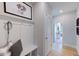 Functional entryway with bench, hooks and built-in storage at 904 Delano Dr, Knightdale, NC 27545
