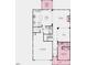 Two-story home floor plan, showcasing a spacious kitchen, multiple bedrooms and bathrooms at 905 Delano Dr, Knightdale, NC 27545